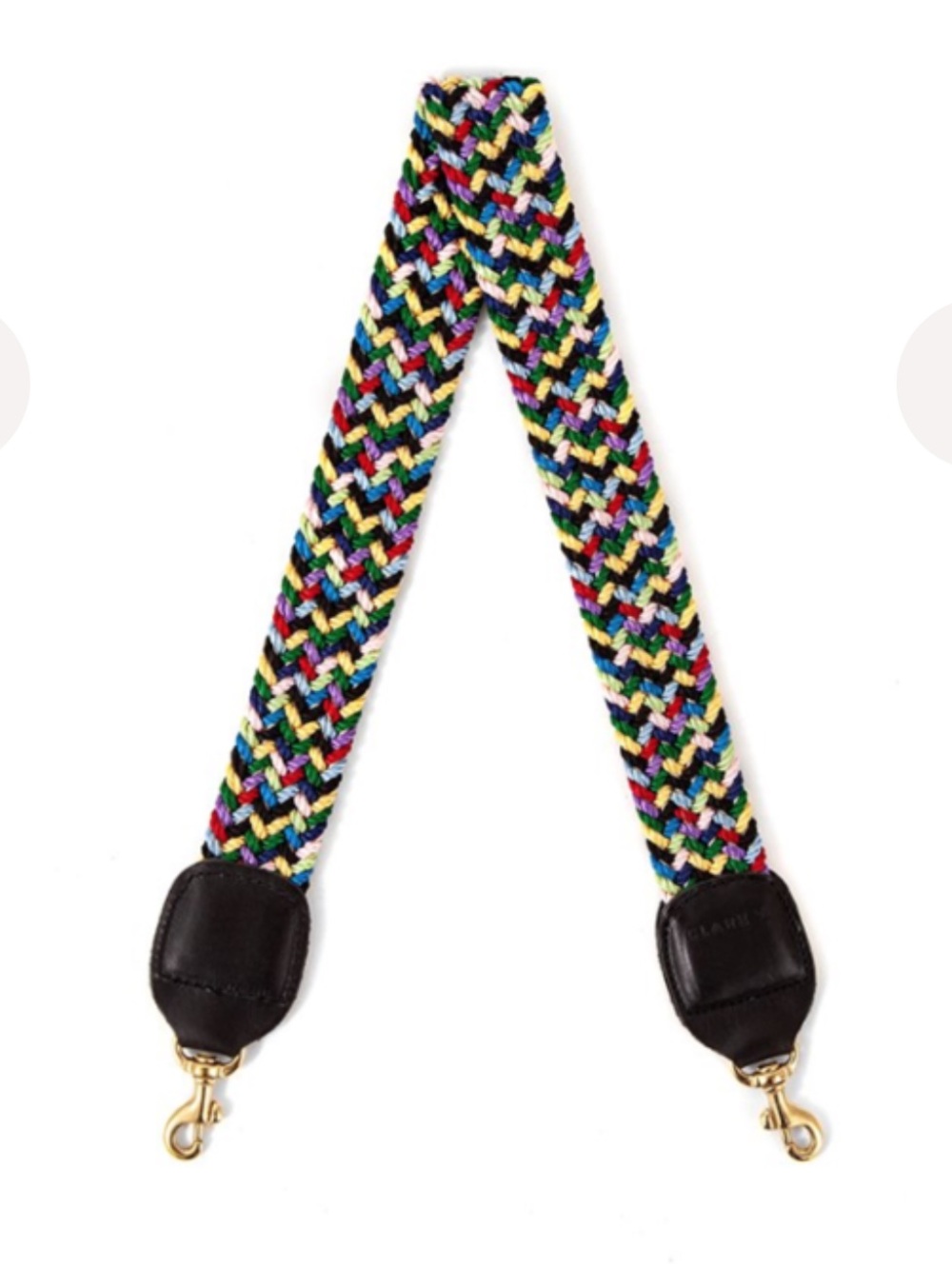 Clare V. Strap Multi Woven Crossbody